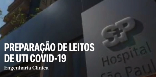 Hospital São Paulo, trabalhando na pandemia COVID-19